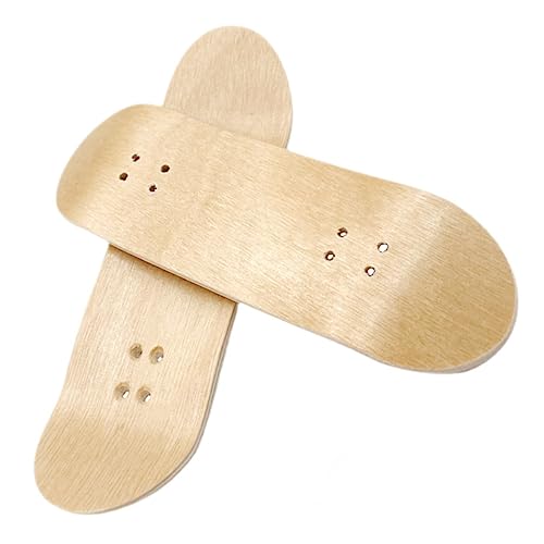 SUPVOX 2 Piezas De Repuesto para Tablas De Skate De Dedo Tablas De Skate De Dedo para Armar Mini Tablas De Skate De Madera Piezas De Skate De Dedo Tablas De Repuesto para Mini Tablas