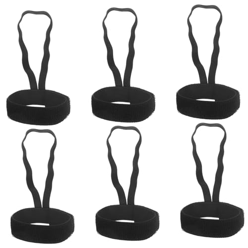 MUSISALY Essential Football Gear: 6pcs Referee Wrist Band Easy Id Comfortable Fit Craftsmanship