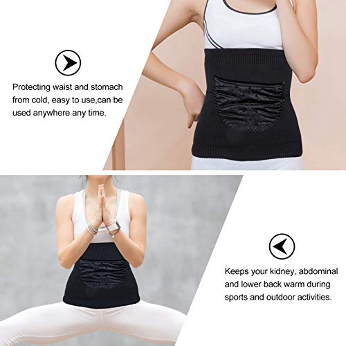 Faja lumbar y abdominal de lana unisex talla XL miniatura 6