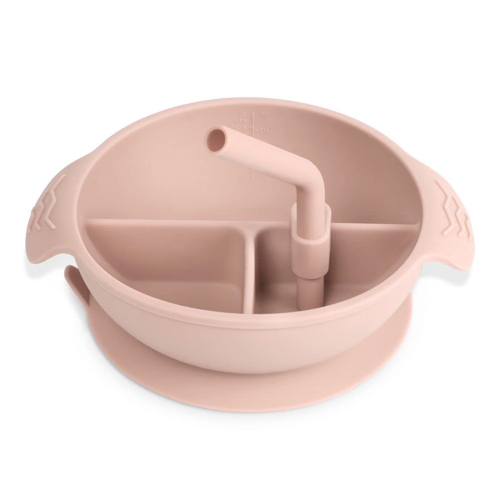Bol en silicone compartimenté Haakaa pour le repas de bébé