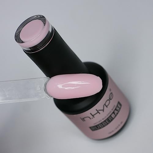 N.HYPE Revestimento de base de borracha elástica. Curável por UV/LED. Revestimento de correção com m