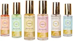 Kit Perfume para Cabelo e Corpo 6 unidades 15 ml - Luminosittà