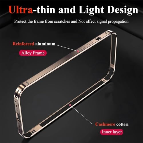 Coque en métal pour iPhone 17 Air protectrice et ultra-fine contre les chutes
