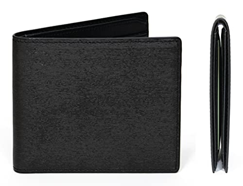 maskfactory stwees bifold leather wallets Ultra slim RFID Front pocket slim ID window Slim style D Black Stwees Bifold Wallets