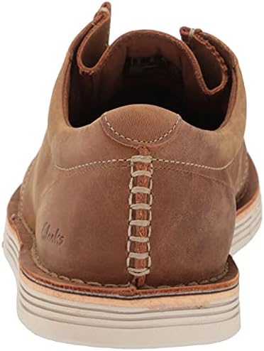 Clarks Men's Forge Run Sneaker, Tan Leather, 11 | Image 2