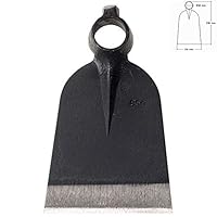 Maurer 8180096 – Hacke ohne Stiel geschmiedet, 219/850 Gramm