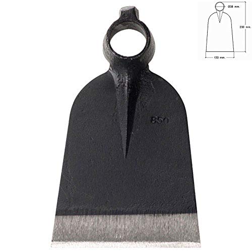 Maurer 8180096 – Hacke ohne Stiel geschmiedet, 219/850 Gramm