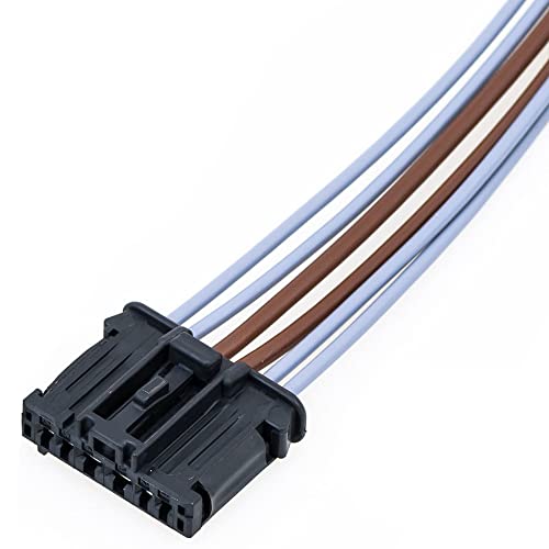 Kit Réparation Câble Faisceau de Câblage Fiche Électrique Prise de Connectique Connecteur Adaptateur Platine Porte Ampoules Feu Feux Arriere GAUCHE ou DROIT 206 207 307 C3 Logan 1606248780 6001551441