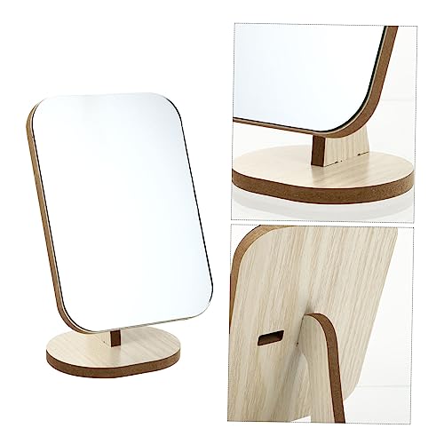Espejo de maquillaje rotativo de mesa Outanaya miniatura 5