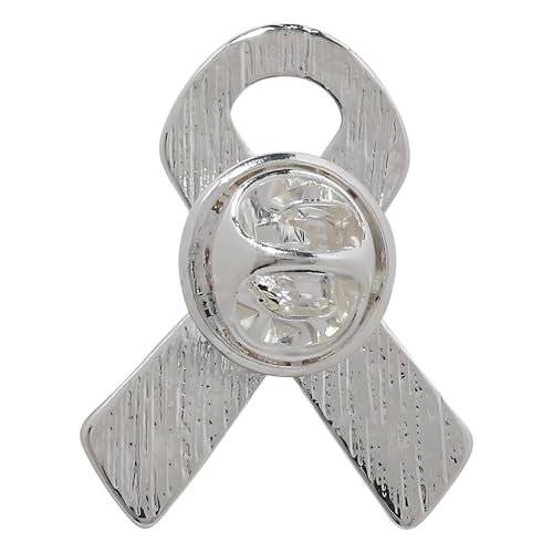 Image of 1 /2 /5 /10 /25 /50pcs Orange Ribbon Awareness Pins for Kidney Cancer, Leukemia, Multiple Sclerosis, Hunger, Gun Violence /Mass Shooting Awareness - Perfect for Support Groups, Gift-Giving, and Fundraisers