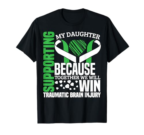 Lesión cerebral traumática para mamá Conciencia TBI Hija Mujeres Camiseta