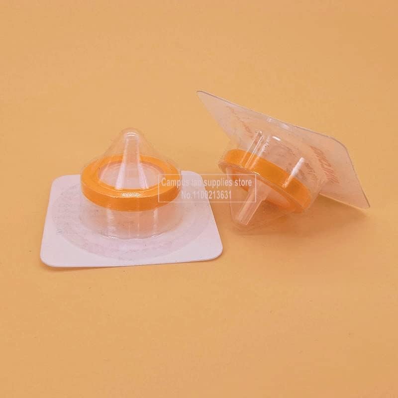 10pcs/lot Lab Nylon/PES/PTFE Sterile Membrane Filter, 13mm 25mm 33mm 0.22um/0.45um Millipore Syringe Filter (Size : 33mm 0.22um Nylon)