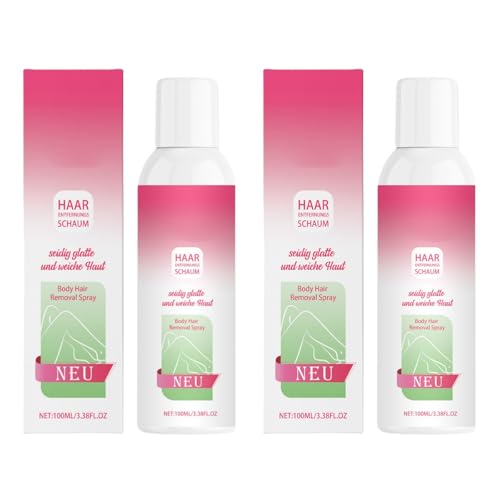 Schiuma depilatoria, Depilazione Spray Schiuma, Depilazione Delicata Spruzzo, Efficace Depilazione Mousse per donne e uomini, Schiuma di depilazione per braccia ascelle gambe