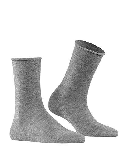 FALKE Women's Active Breeze Socks, Cooling Effect, Crew Length, Sweat Wicking Activewear, Sporty Coolmax Clothing, Grey (Light Grey Melange 3216), 8-10.5, 1 Pair4