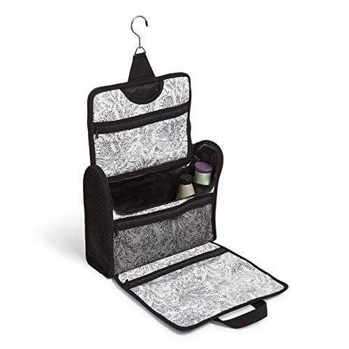 Vera Bradley Women's Microfiber Grand Hanging Travel Organizer, Black, One Size4