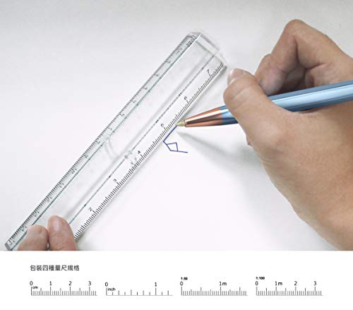 Bolígrafo IWI Gel Ink 0.5 mm Hexagonal Bronce Negro miniatura 2