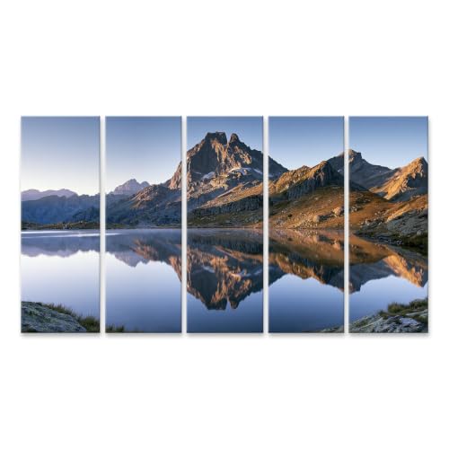 Paysage de montagne de rêve pour salon décoration murale nature