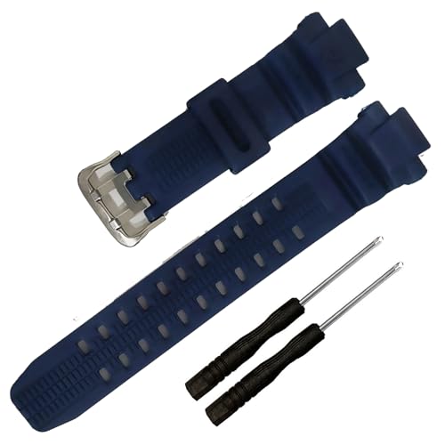 [Stalimy] �����S�� �o���h For G-Shock GW-3500B / GW-3000B / GW-2000 / G-1200B / G-1250B �V���[�Y �����p �݊��x���g (Purplish Blue) [���s�A���i]