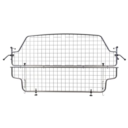 Travall Dog Guard Compatible with Toyota Highlander Crossover (2013-2019) Vehicle Specific Trunk Guard Tailored Fit Luggage Barrier Load Separator Heavy Duty Powder Coated Steel Pet Barrier