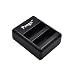 Progo Dual Battery Charger for GoPro HERO4 and GoPro AHDBT-401, AHBBP-401