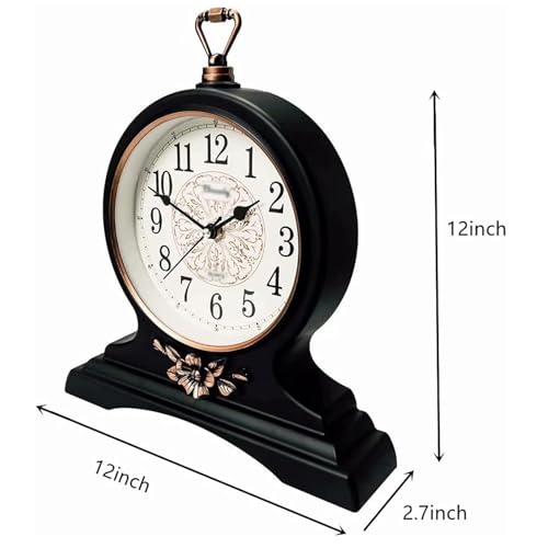 Reloj de mesa de madera con diseño elegante y acabado funcional superior 3