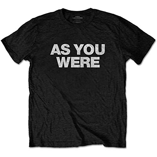 Liam Gallagher As You Were T-Shirt en coton peigné finitions haut de gamme