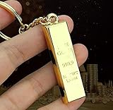 Llavero original, lingote de oro, con o sin nombre, joya de...