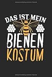  Das ist mein Bienen Kostuem: Kariert Geschenk Notebook Notizbuch Tagebuch Planner A5 120 Seiten