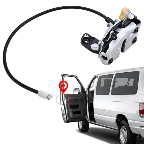 Yinlowa Driver Side Door Latch for Ford E150 E250 E350 E450, 6C2Z1521813A