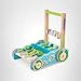 Melissa & Doug First Play Chomp and Clack Alligator Wooden Push Toy and Activity Walker