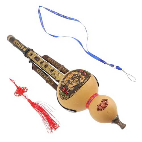 Kisangel Beginner Adult Flute Silk Boys and Girls Horn Cucurbit Flute for Beginners
