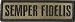 Tactical Morale Patch - Semper Fidelis