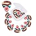 Spa Theme print Guitar Picks 12 Pack Personalized Guitar Picks with Storage Box Guitar Accessories for Ukulele Electric Acoustic Guitars Bass