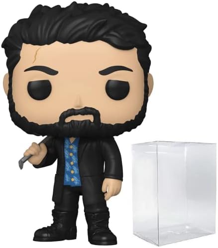 POP The Boys - Billy Butcher Funko Vinyl Figure (Bundled with Compatible Box Protector Case), Multicolored, 3.75 inches