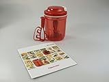 Original Tupperware TUPPERWARE Chef Multi-Chef D169 rot + Rezeptheft \