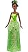 Mattel Disney Princess Tiana Doll in Sparkling Fashion with Removable Skirt, Tiara and Shoes, Posable & Collectible, Inspired by Movie