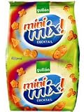 Mini Mix Cocktail Minisnacks, Kleine Knabbereien für Zwischendurch, 500g, 6er Pack