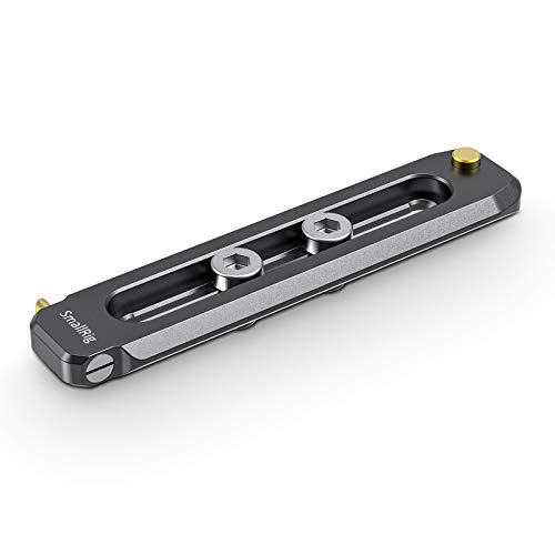 Image of SMALLRIG Universal Low-Profile Quick Release NATO Rail Safety Rail 90mm /3.5inches Long with 1 /4'' Screws for NATO Handle Camera Cage EVF Mount - BUN2484
