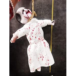 brown leaf Halloween Hanging Zombie Statue Decoration for The Best Halloween Decorations Zombie Outdoor Prop