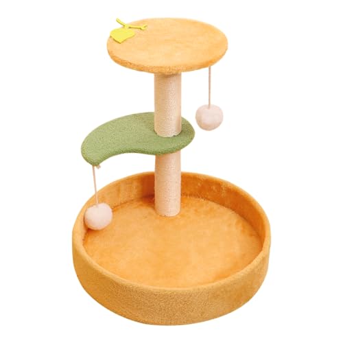 BluGun Cat Scratching Post & House in One - Orange
