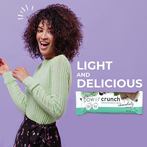 Power Crunch Protein Wafer Bars, Variety Pack, in 6 Flavors 1.4 Ounce Bars (30 Count). High Protein Snacks with Delicious Taste image 4