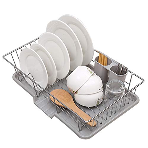 drain rack Kitchen Storage Organizer Dish Drainer Drying Rack Metal Kitchen Sink Holder Tray for Plates Bowl Cup Tableware Shelf Basket home kitchen