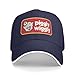 DAERWMOQIB Piggly-Ok- Wiggly Baseball Cap Cotton Cowboy Hat Fashionable for Man Woman Adjustable Navy Blue