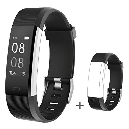 YAMAY Smartwatch Braccialetto Fitness Activity Tracker Smart Watch Android iOS Orologio Cardiofrequenzimetro da Polso Contapassi Calorie Notifiche Sport Donna Uomo Bambini per Samsung Xiaomi Huawei