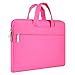 14 Inch Sleeve Case Briefcase Water Resistant Shockproof Computer Bag for Laptops/Notebooks/Ultrabook... Pink