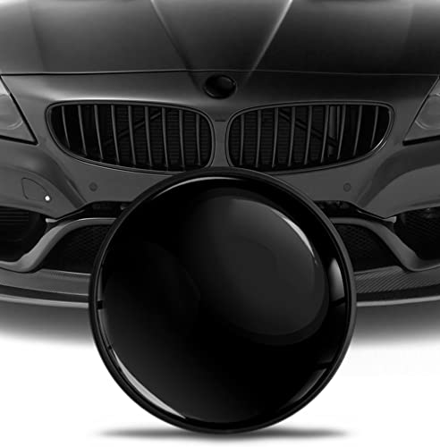 Biomar Labs Compatible with BMW Black Emblem 51148132375 Front/Bonnet/Trunk Tuning Logo Size 82mm EO 28