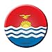 Kiribati Novelty Metal Circular Sign C-319