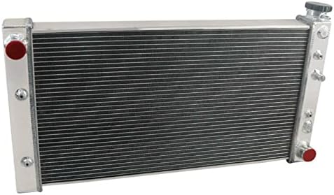 3 Row Aluminum Radiator Fit 88-94 Chevy S10 & GMC Jimmy S15 SBC 350 V8 Swap