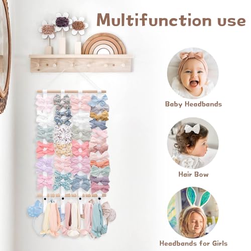 Organizador para Lazos de Pelo OAOLEER para Niñas miniatura 4