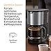Braun PurShine KF 1500 BK Kaffeemaschine - Filterkaffeemaschine mit Glaskanne für bis zu 10 Tassen, OptiBrew-System, Automatische Abschaltung, 1000 Watt, Schwarz